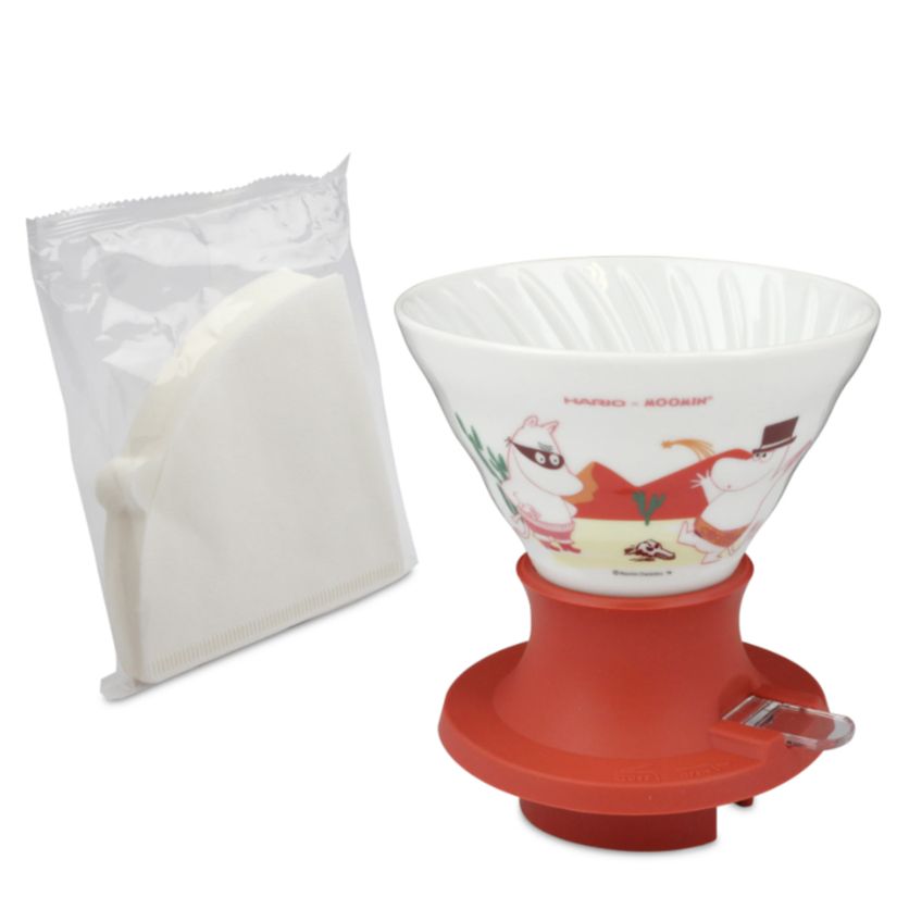 Hario Switch 姆明濾杯 [MOOMIN × HARIO聯名] 紅色