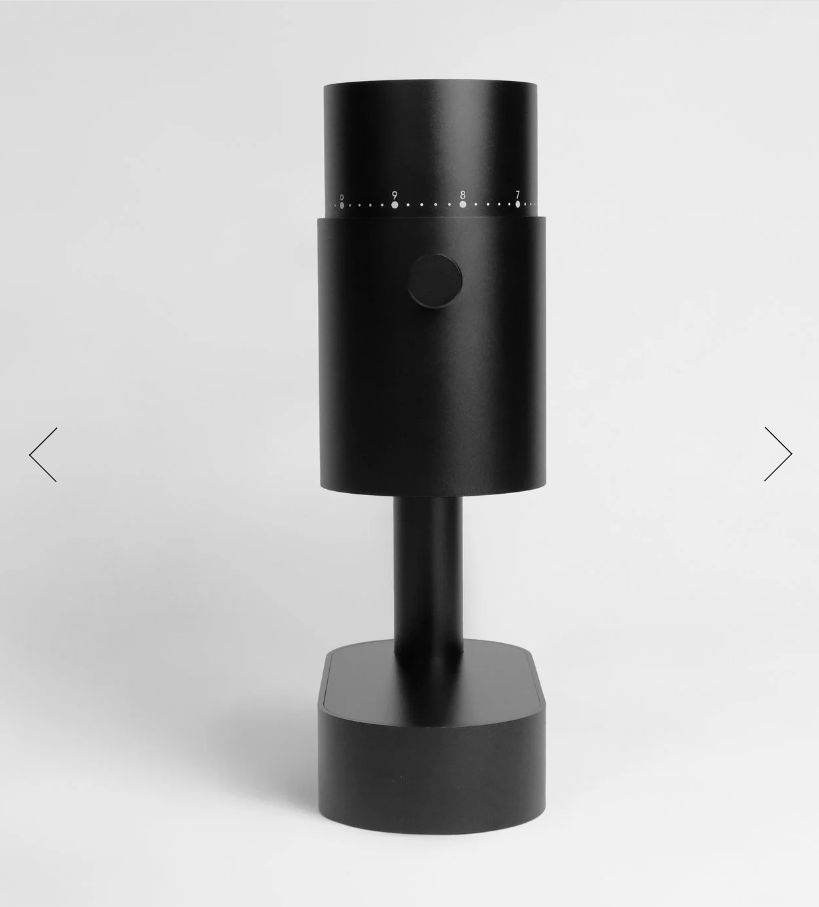 OPTION-O LAGOM casa Conical Burr Grinder (Black)