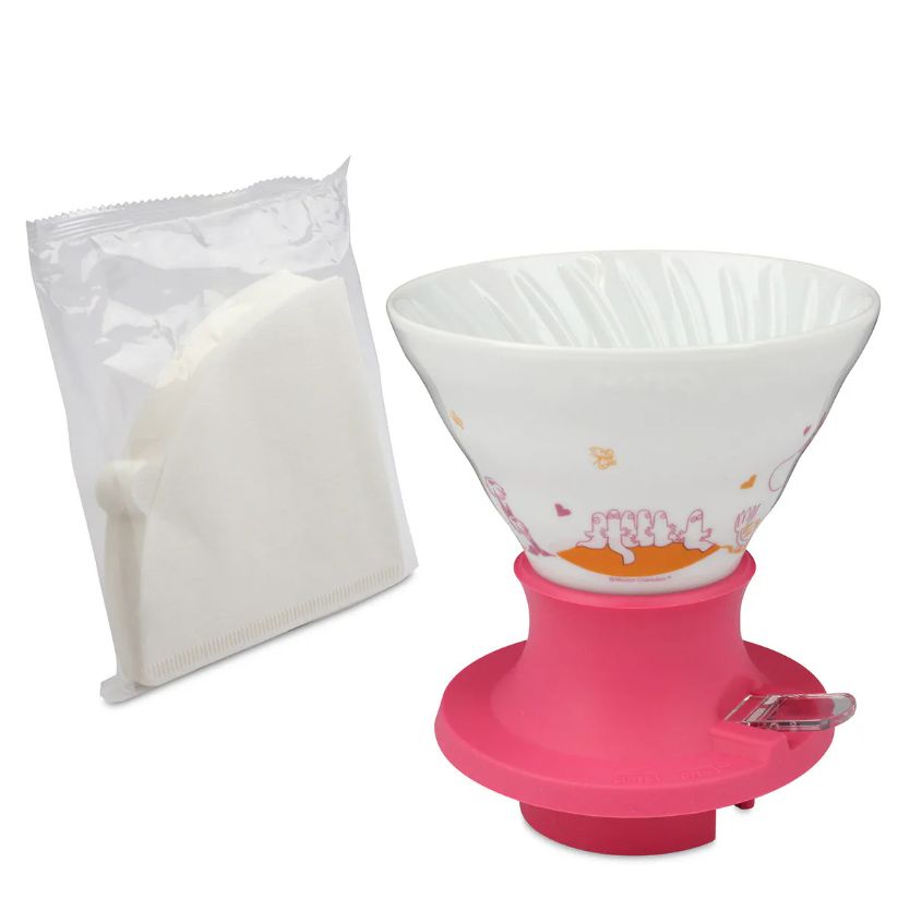 Hario Switch 姆明濾杯 [MOOMIN × HARIO聯名] 粉紅色