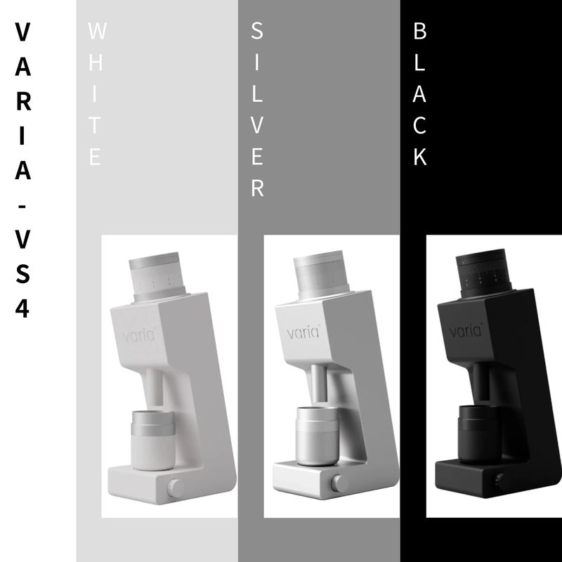 VARIA VS4 GRINDER (Black/White/Silver)