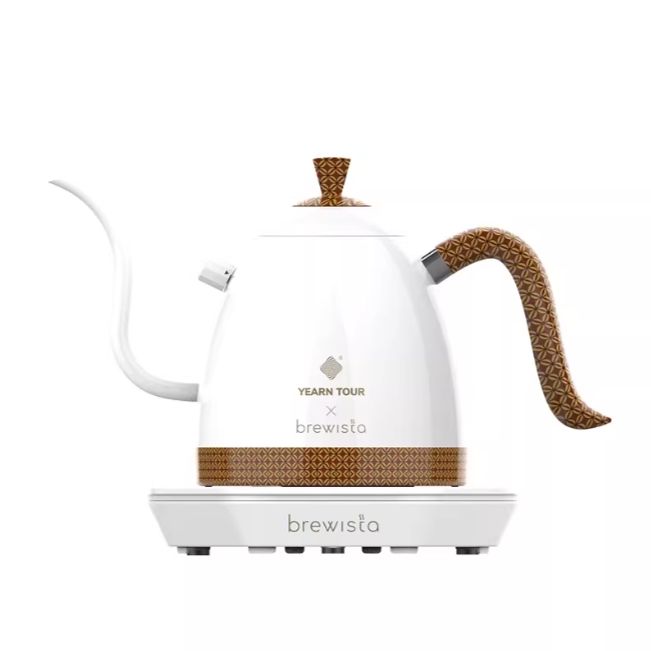 Brewista x YEARN TOUR 可流速溫控壼 600ml(珍珠白/純白/啞光黑/純黑/漸變藍)