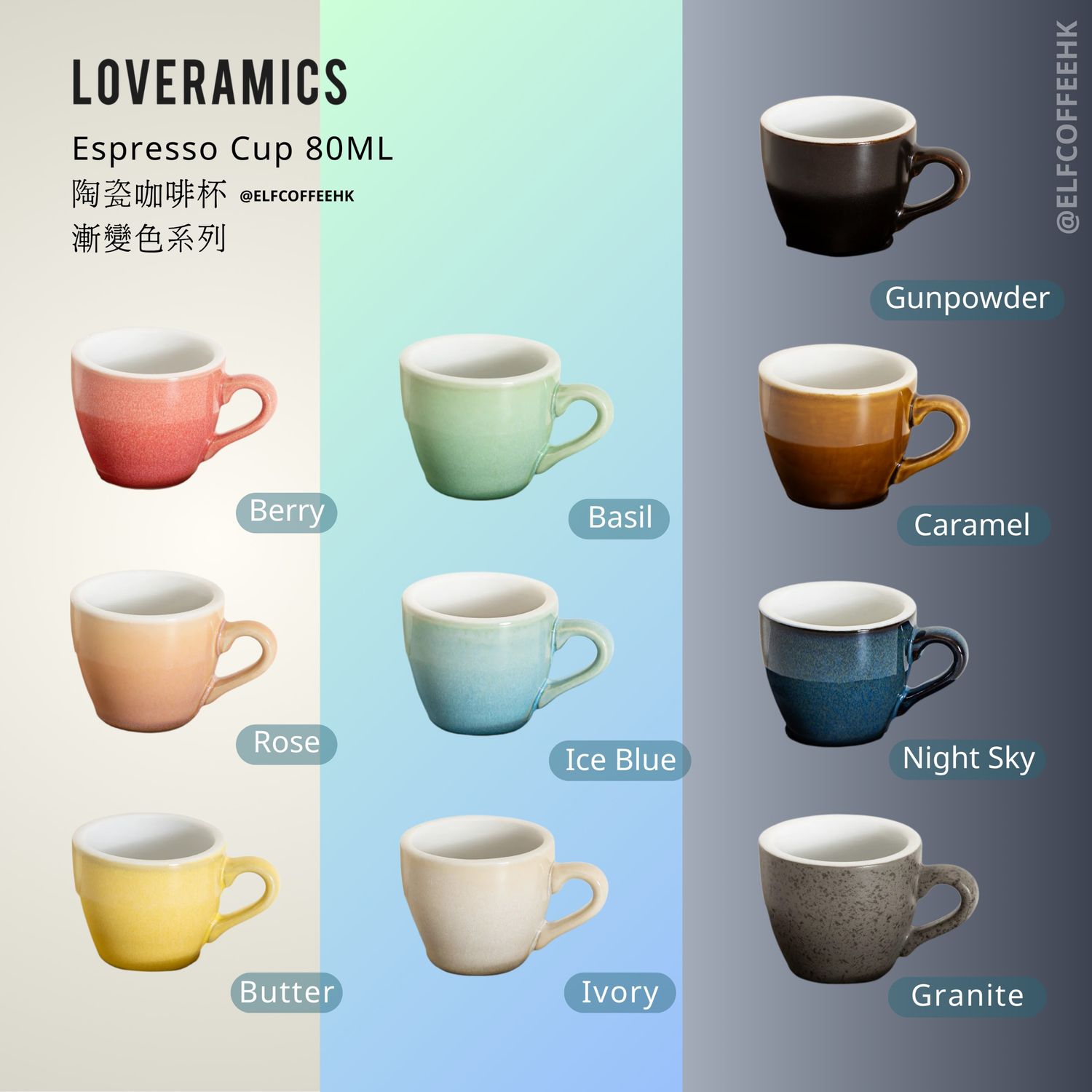 Loveramics - EGG - 80ML ESPRESSO CUP