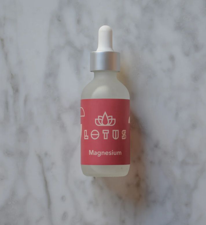 Lotus Water: Magnesium chloride concentrate with dropper - 2 oz (59mL)