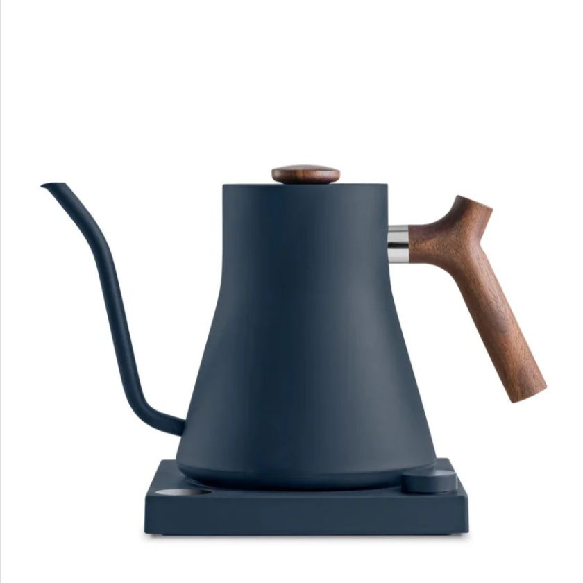 Fellow Stagg Ekg Pro 電子溫控壺 900ml 石藍色配胡桃木手柄 - 220V (新色)  (夏季優惠)