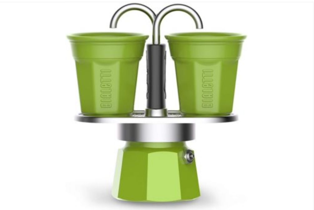 Bialetti Set Mini Express Colour (2cups/Green)