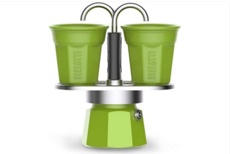 Bialetti Set Mini Express Colour (2cups/Green)