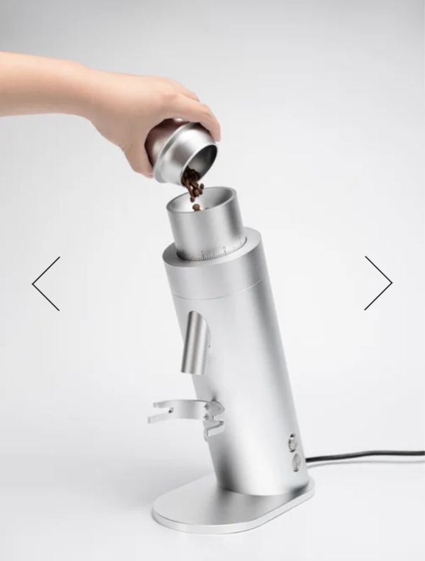 Option-O LAGOM P80 Flat Burr Grinder (Balck/Silver)