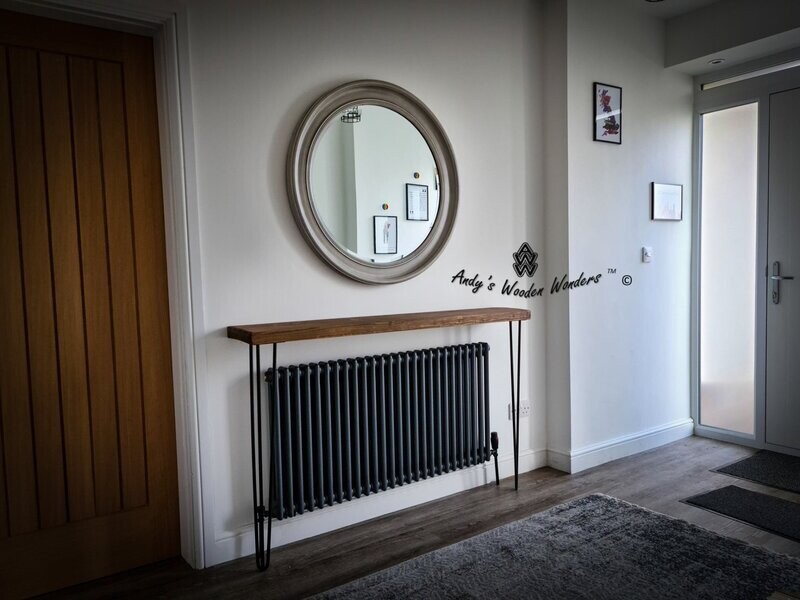 Console Table, with hairpin legs