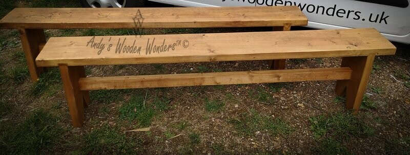 Benches - Hand-made  - Solid timber