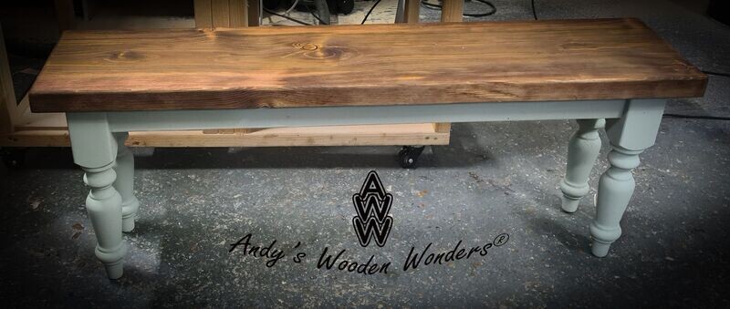 Benches/Bench - Farmhouse/Country Style