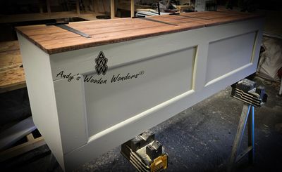 Wooden Storage and Seating Box. "Sophie"