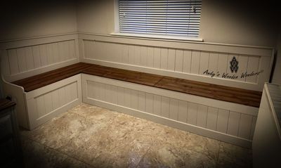 Corner Monks Bench  -  Corner Monks Bench  - "Fiona" - Exclusive to Mark - MK15