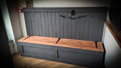 Wooden Storage/Seating Box. Wooden Storage/Seating Box. "Penelope"