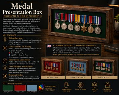 Medal Presentation Box Medal Presentation Box