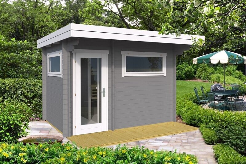 Timo Sauna Flat Roof | 3.4 x 2.3m
