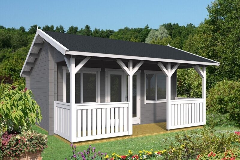 Caroline Log Cabin | 5.2 x 5.2m