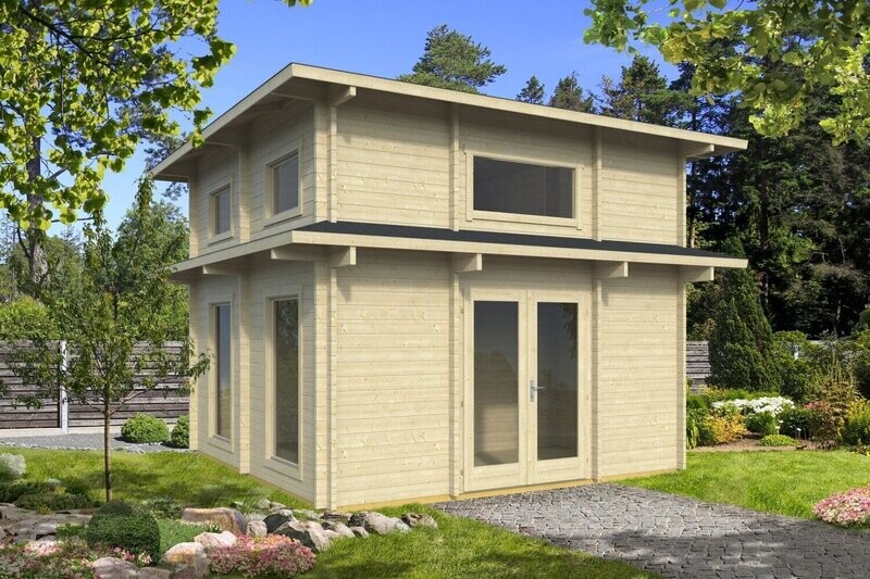Olympos Log Cabin | 4.4 x 4.4m
