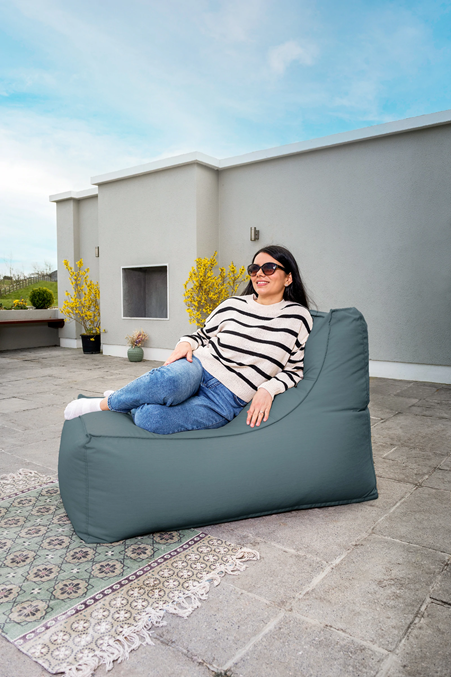 Elephant Ulko Lounge Chair Teal