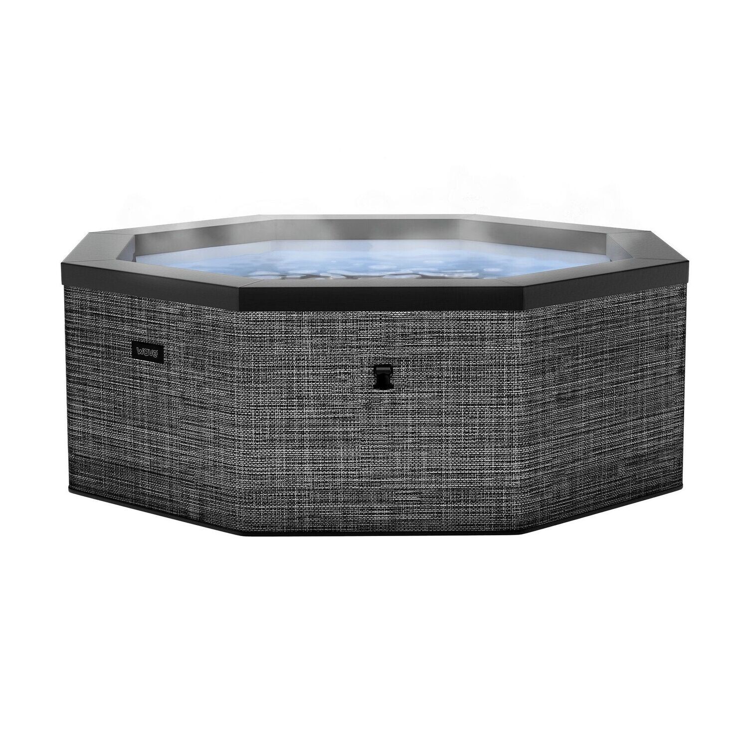 Como v2 | 6-Person Eco Foam Hot Tub | Integrated Heater | Flint Grey