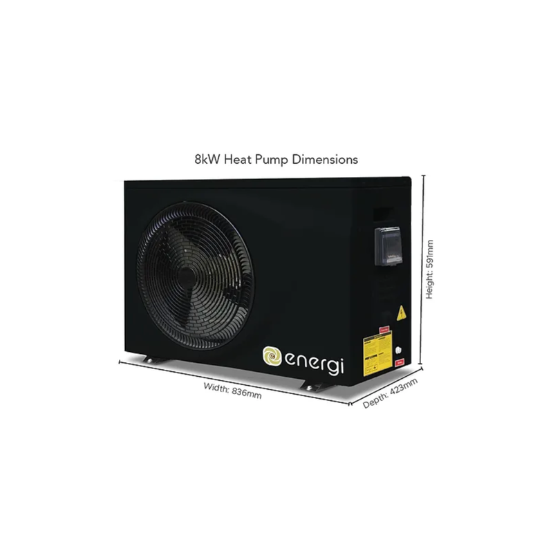8kW Air Source Heat Pump