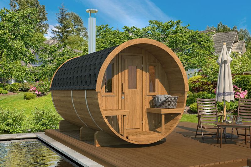 Barrel Sauna 330