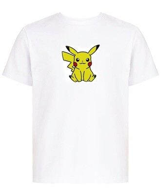 Футболка "Pikachu" XL белая