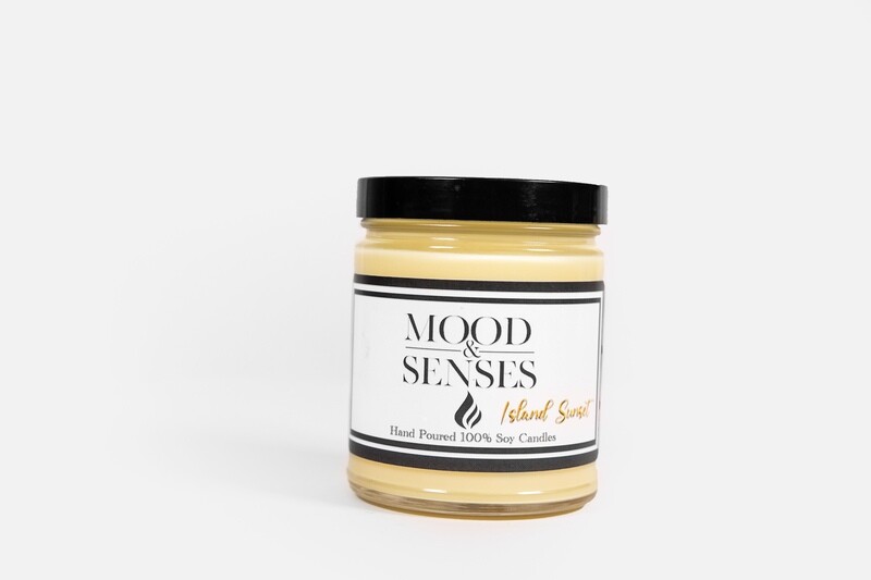 Island Sunset Medium Soy Candle