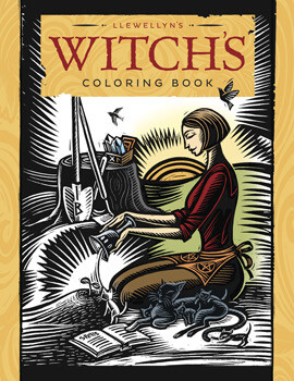 Witches Colouring Book