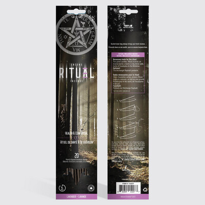 Health And Cure Ritual Incense. Lavender