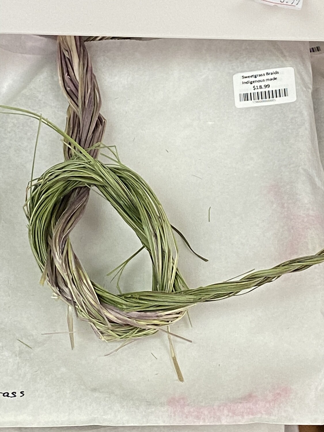 Sweetgrass Braid Indigenous Made