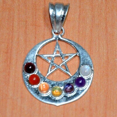 Pentacle Chakra Pendant