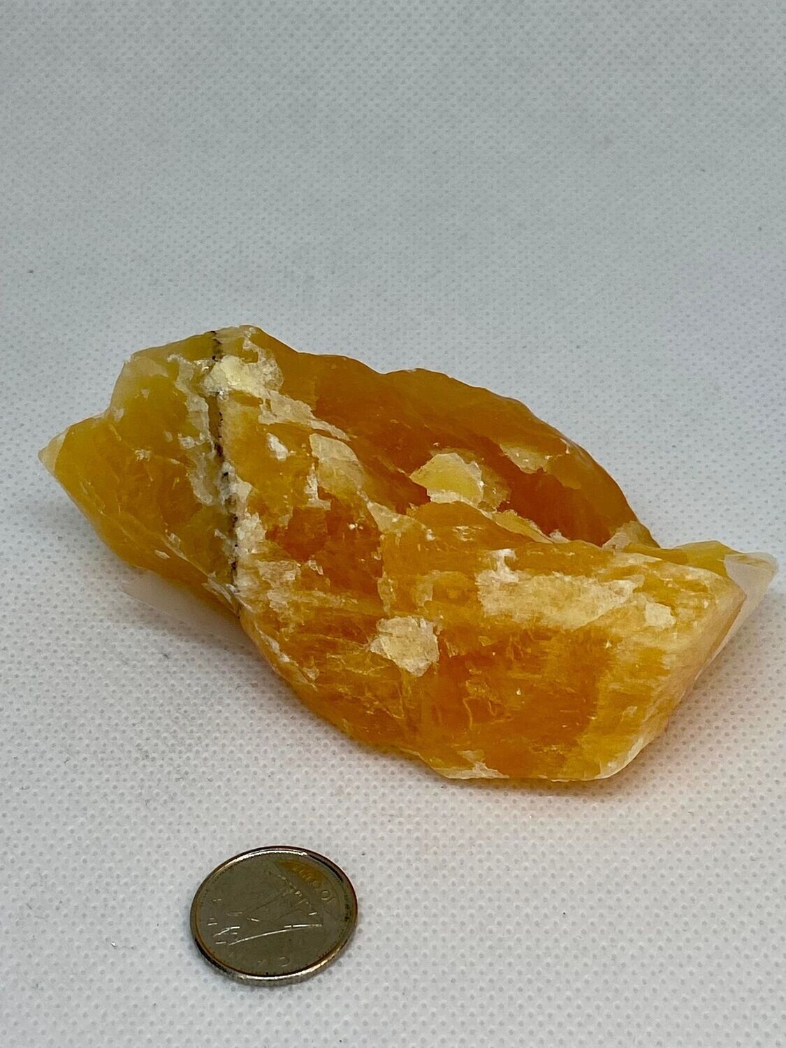 Orange Calcite Chunk