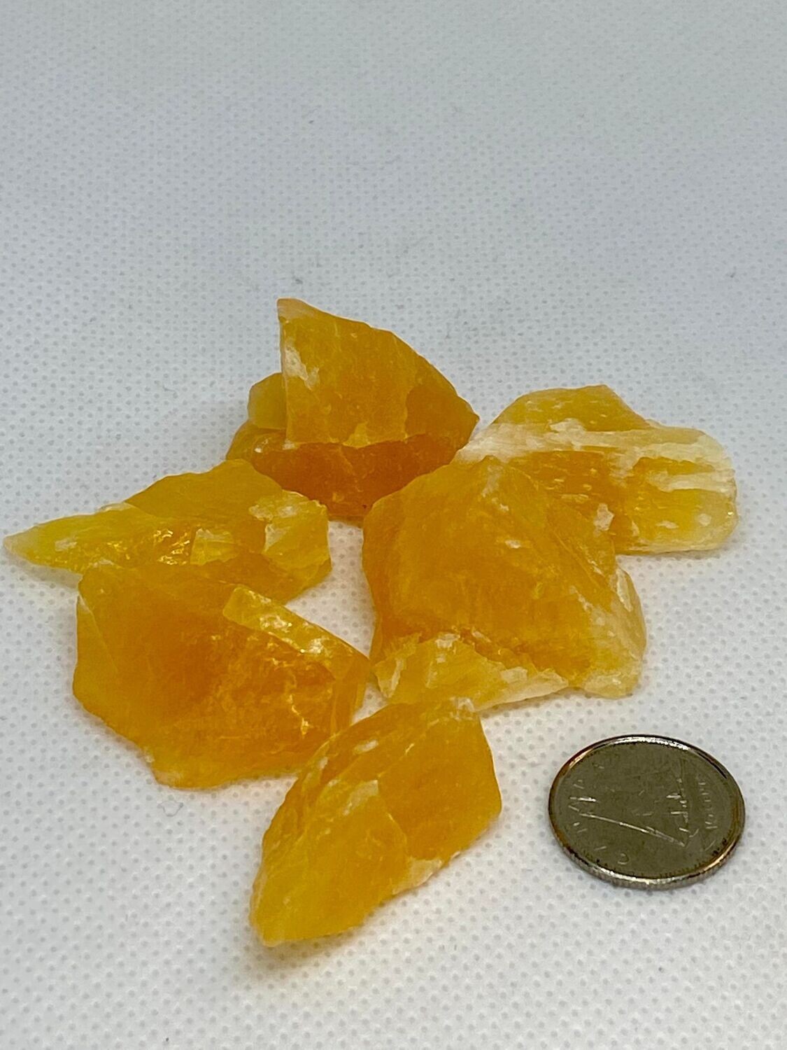 Orange Calcite Raw