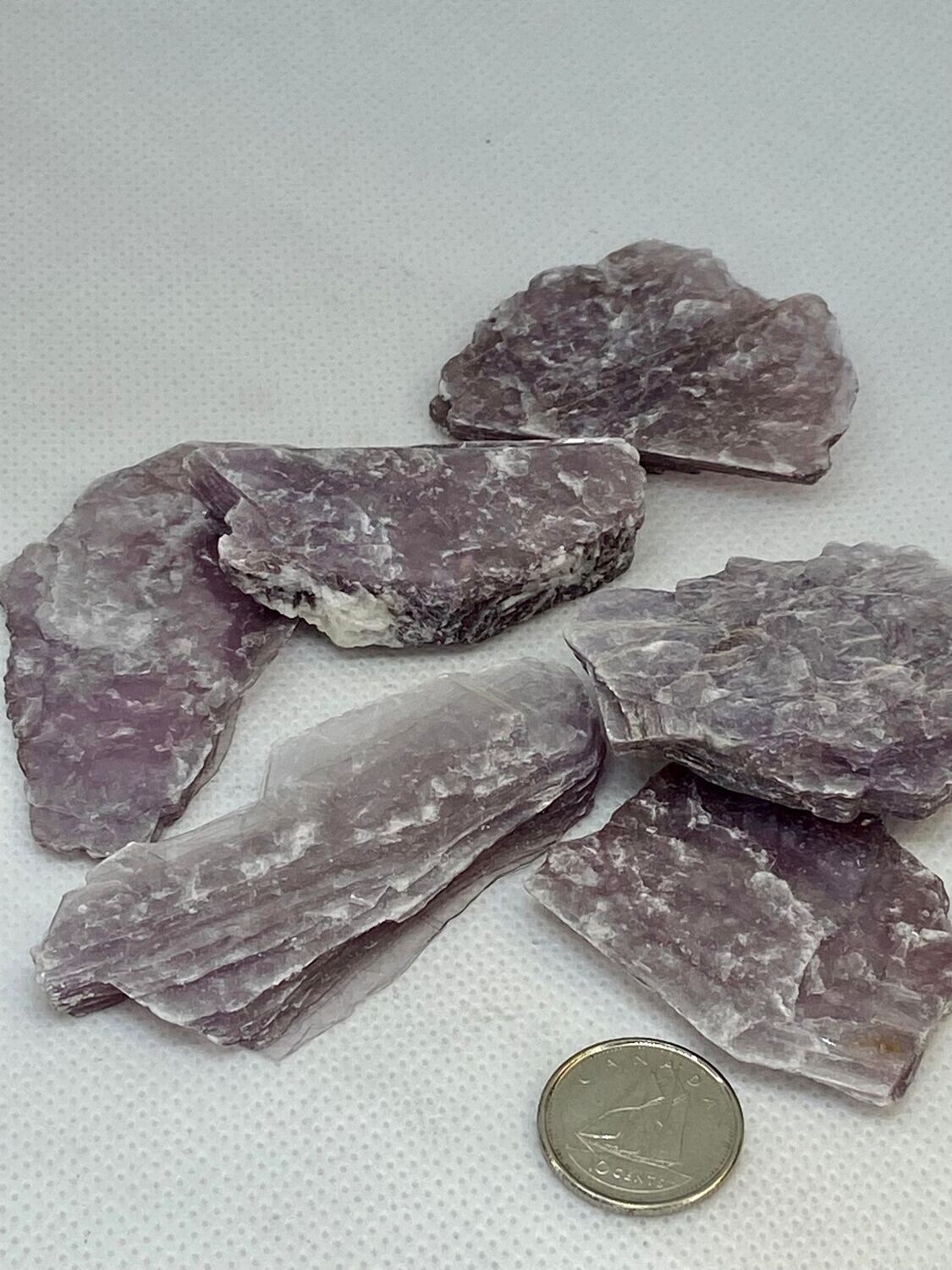 Lepidolite With Mica Slices