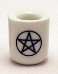 Pentagram Ritual Candle Burner