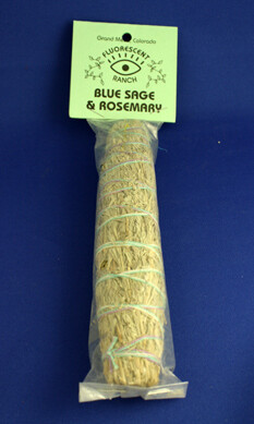 Blue Sage And Rosemary Smudge