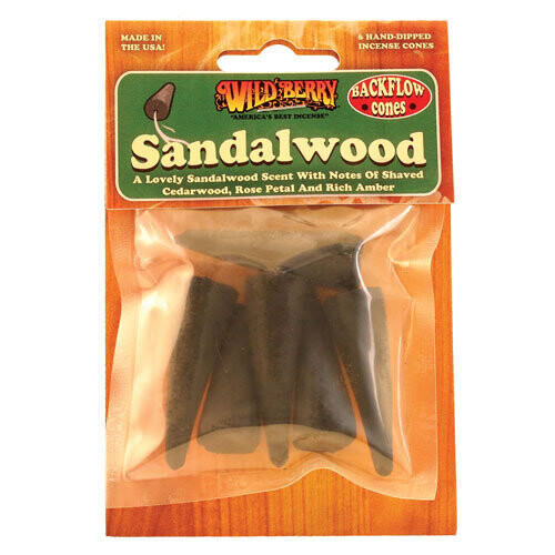 Sandalwood Backflow Cones