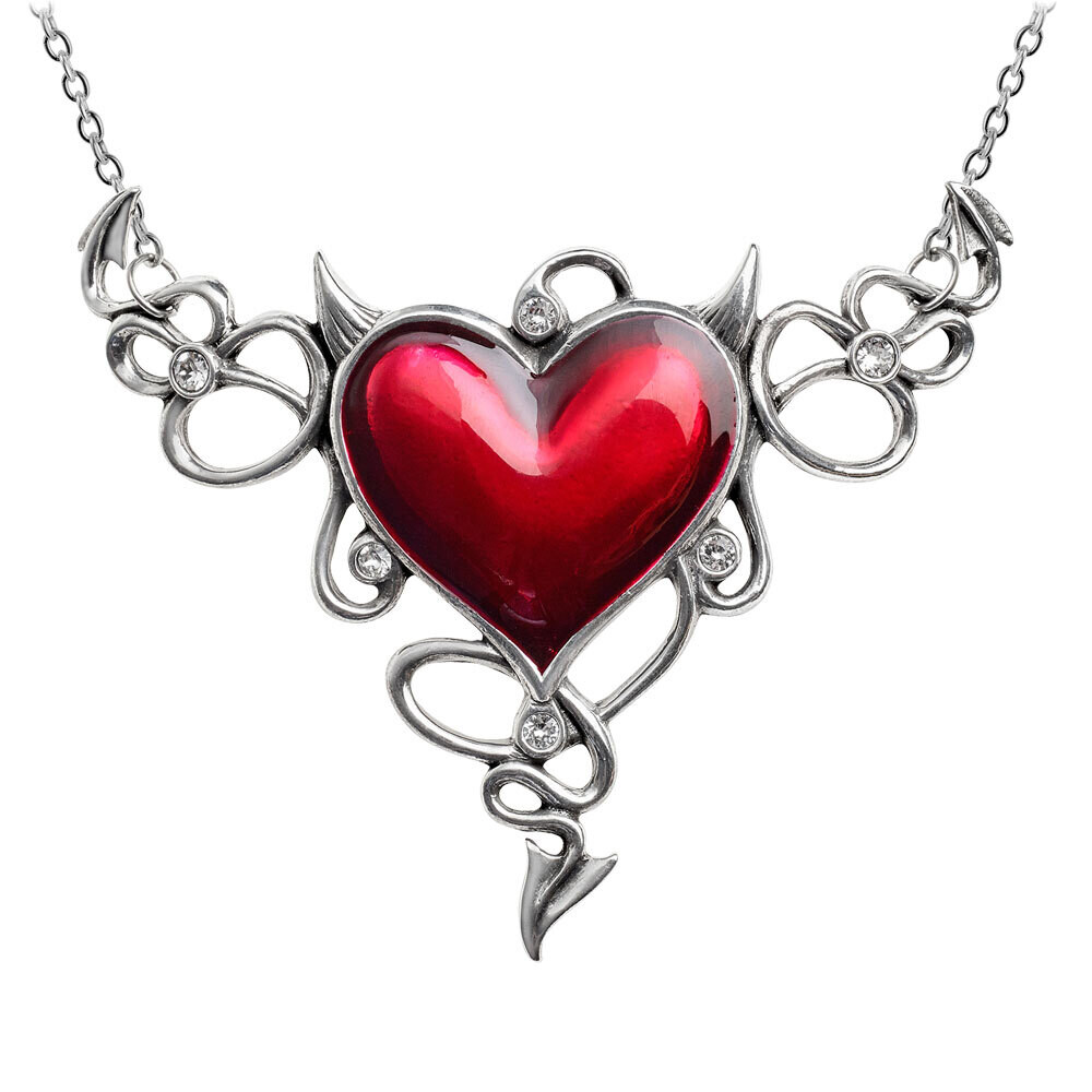 Devil Heart Necklace