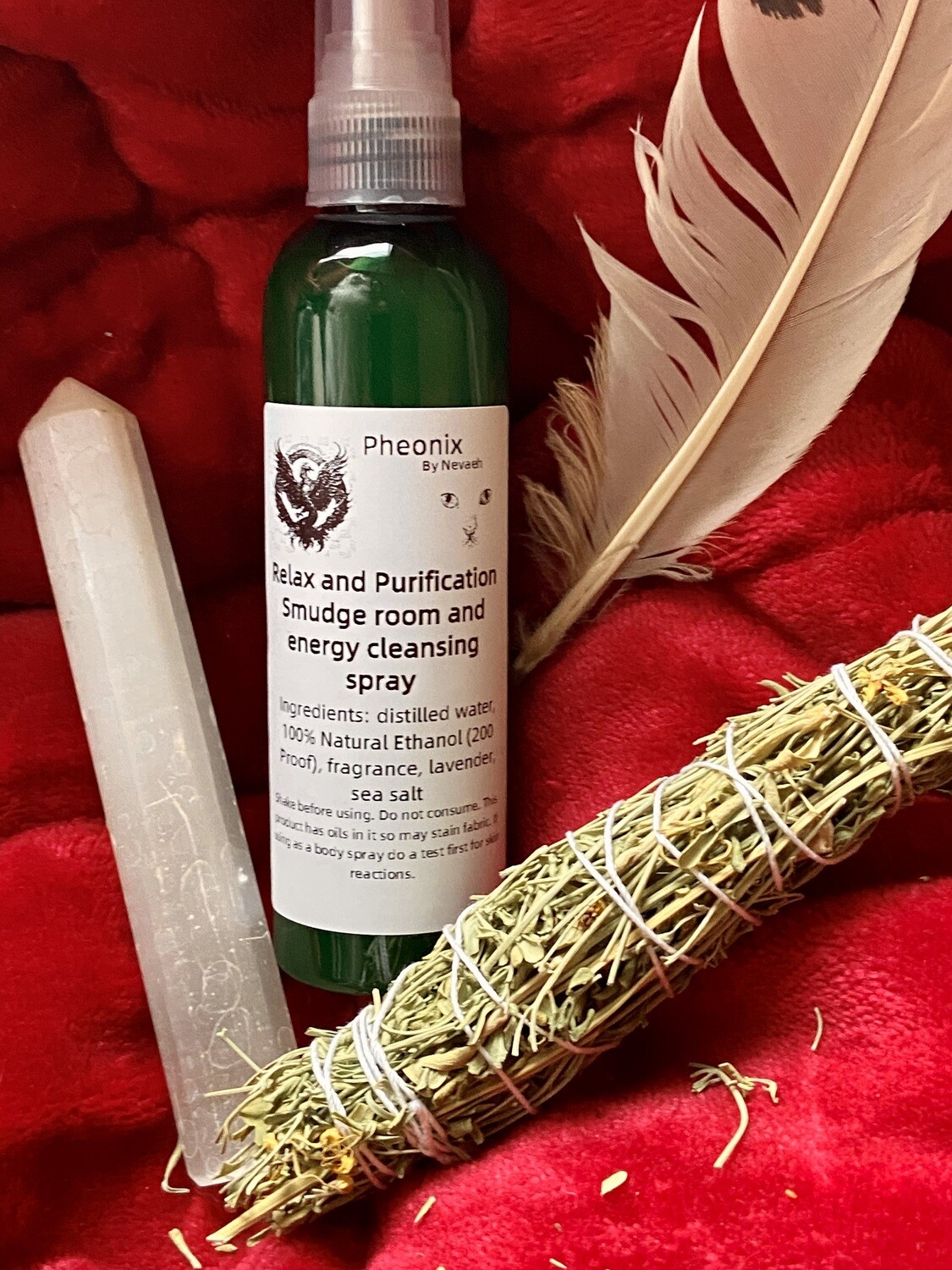 Relax and Purification Smudge sprays