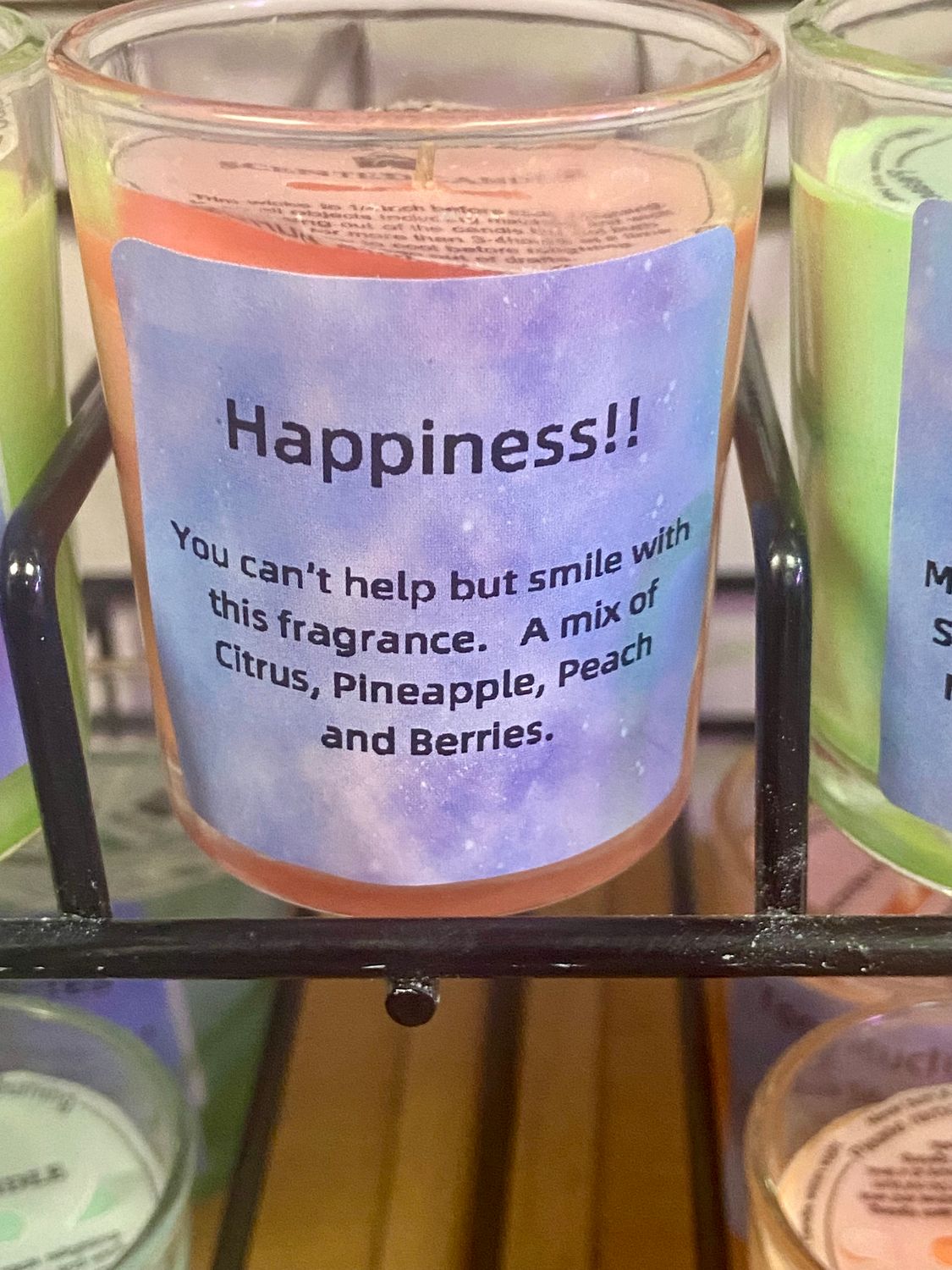 Happiness Votive Candle