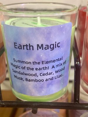 Earth Magic Votive Candle