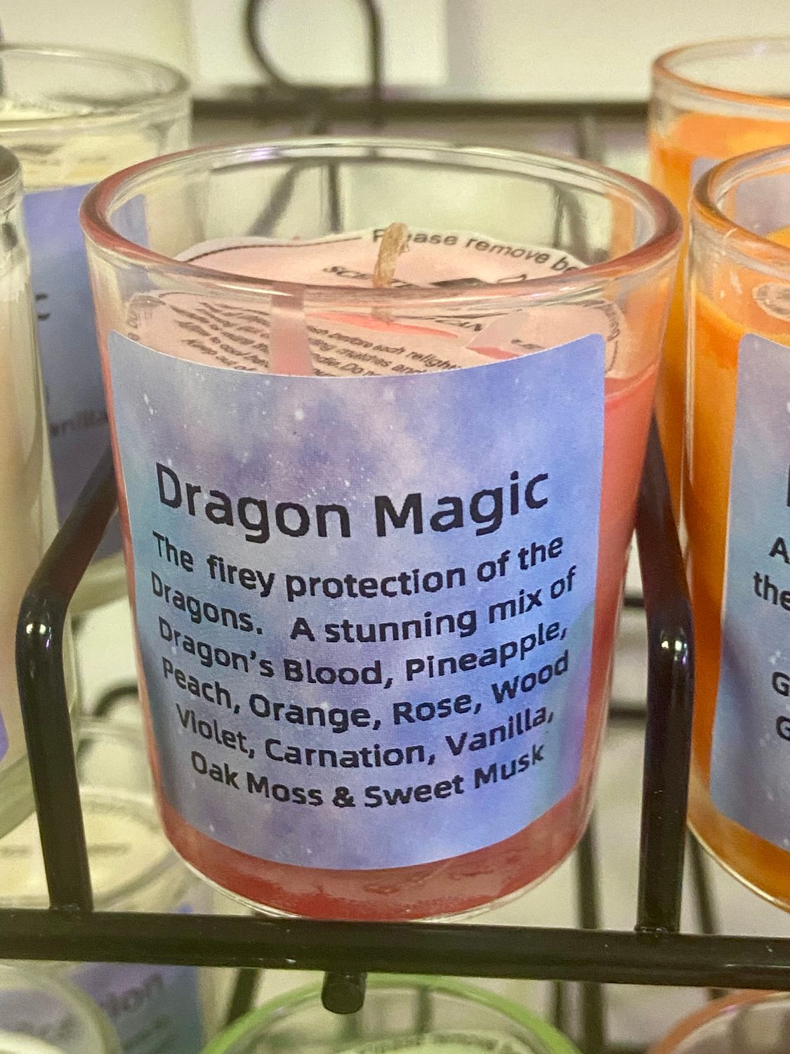 Dragon Magic Votive Candle