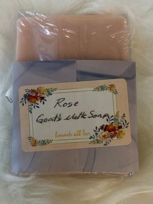 Rose Goats Milk Soap