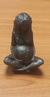 Resin Goddess figure, 5 inch