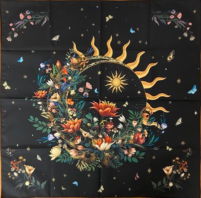 Sun and Flowers Altar Cloth