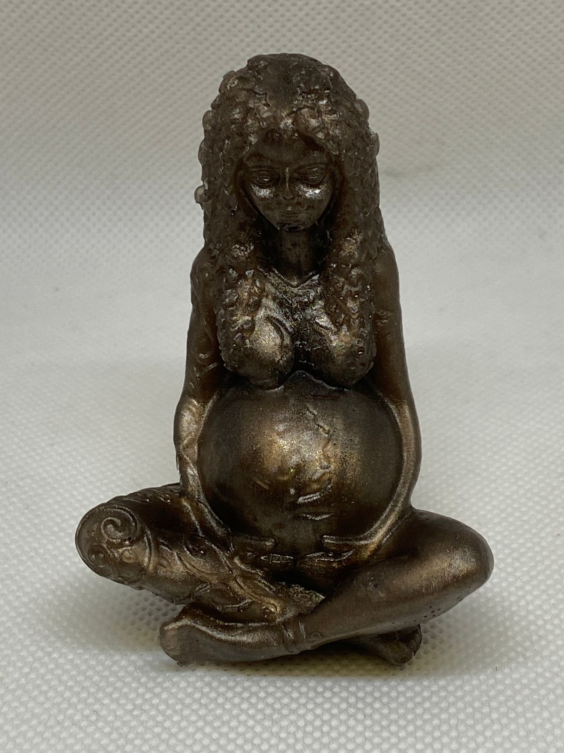 Gaia Figurine Bronze