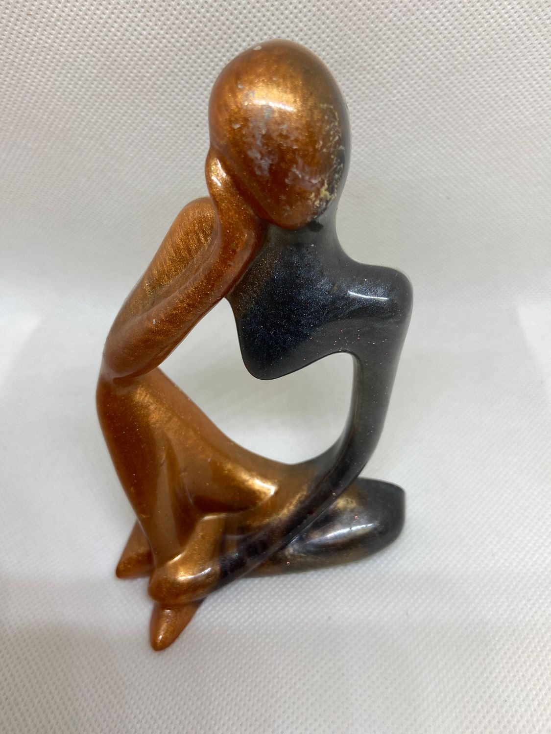Black and Gold Goddess Statue (Resin)
