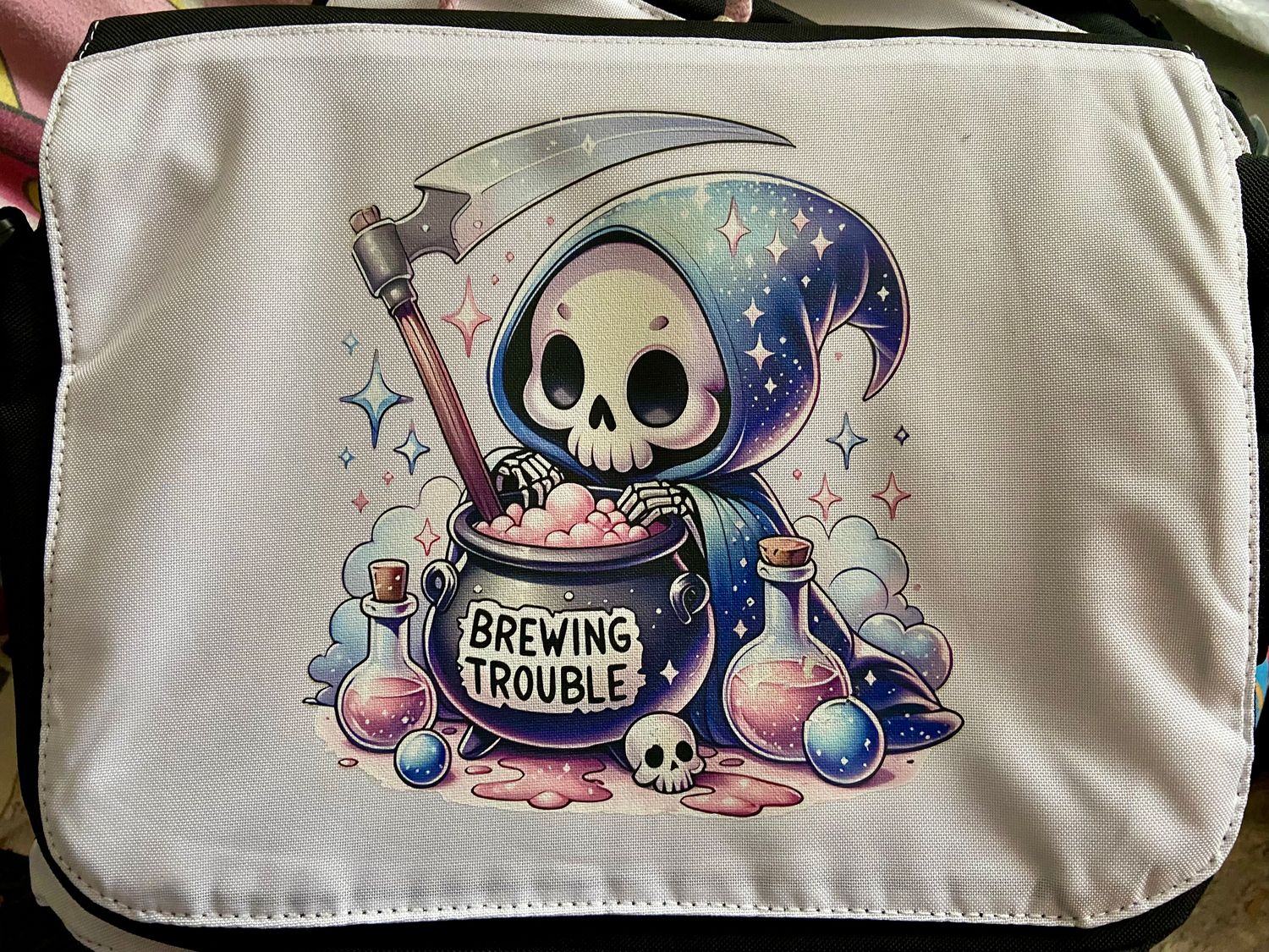 Brewing Trouble Crossbody Bag