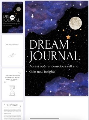 Dream Journal Ebook