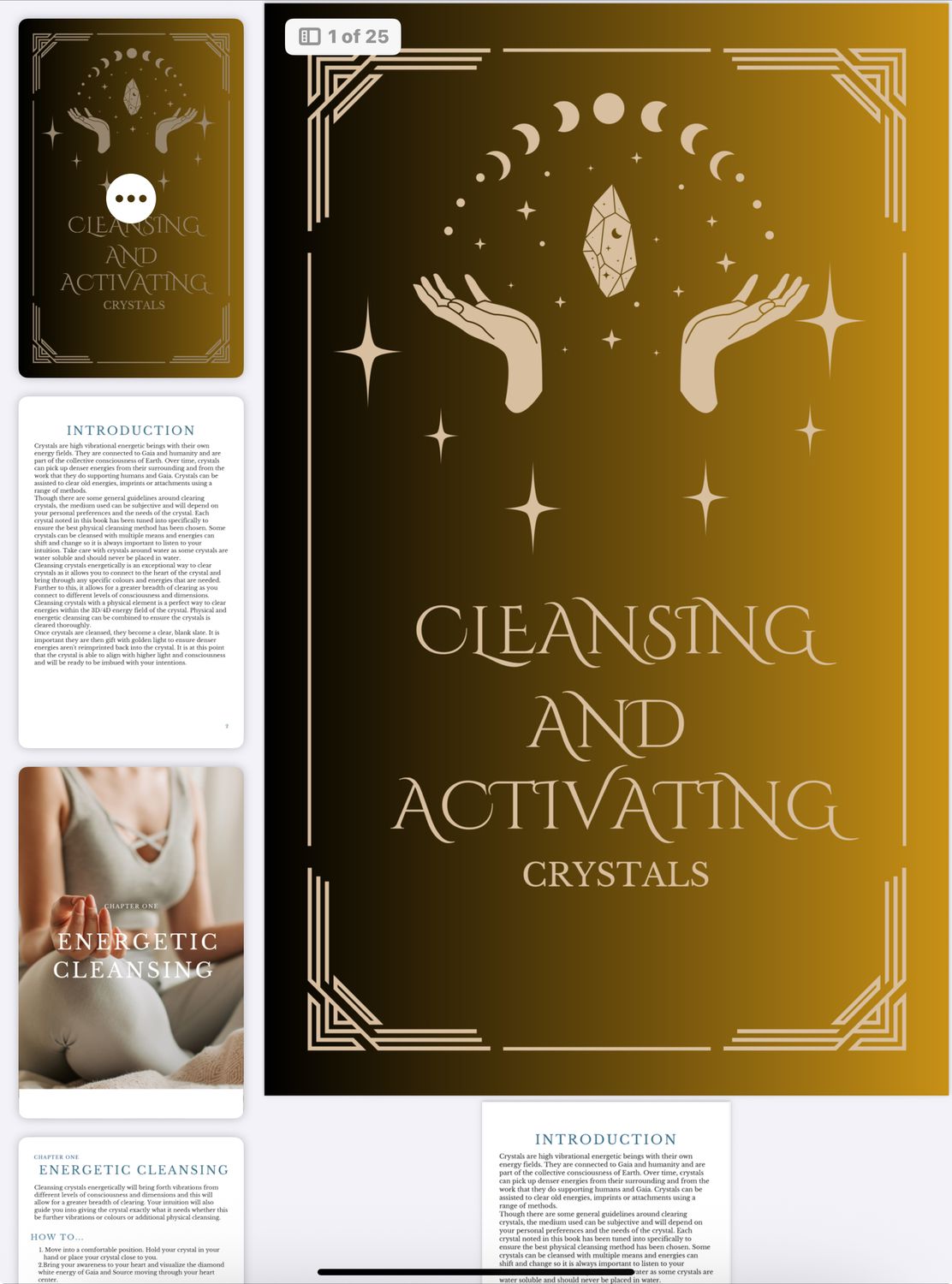 Activating and Cleansing Crystals Ebook